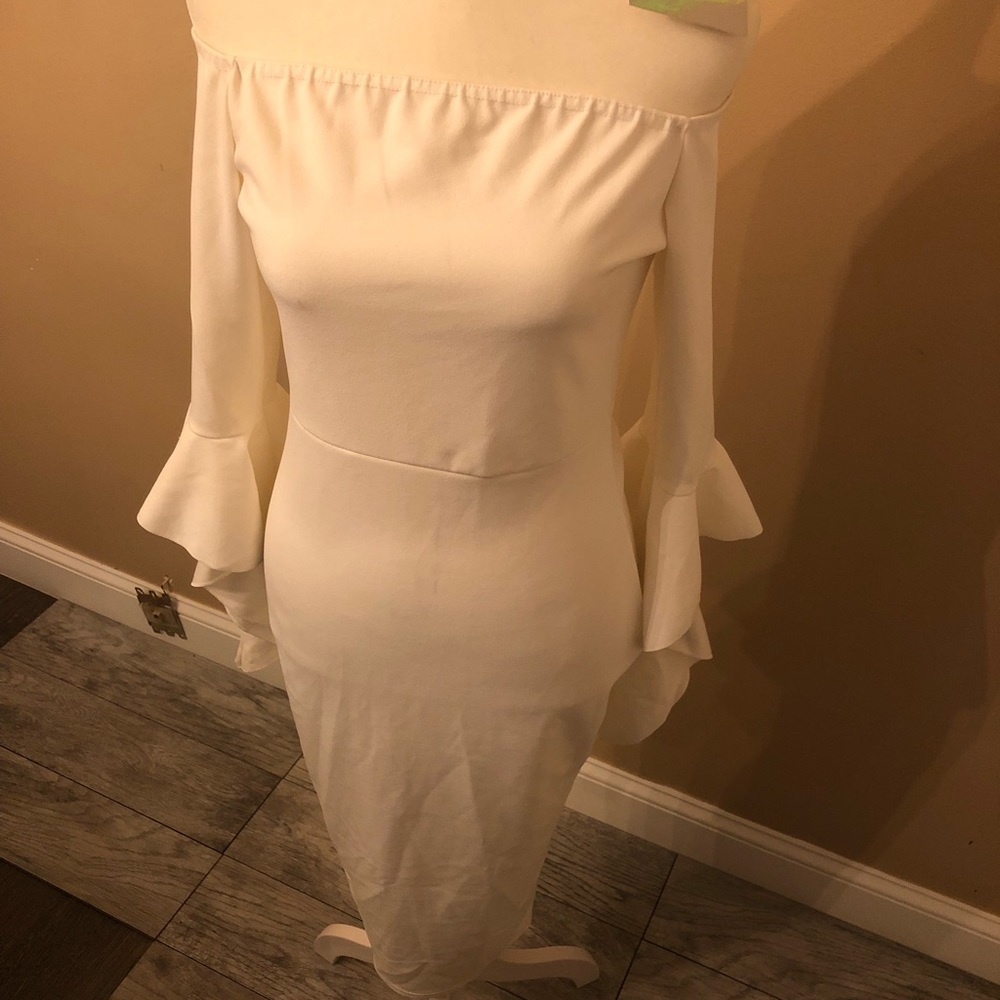 White Missguided Dress
